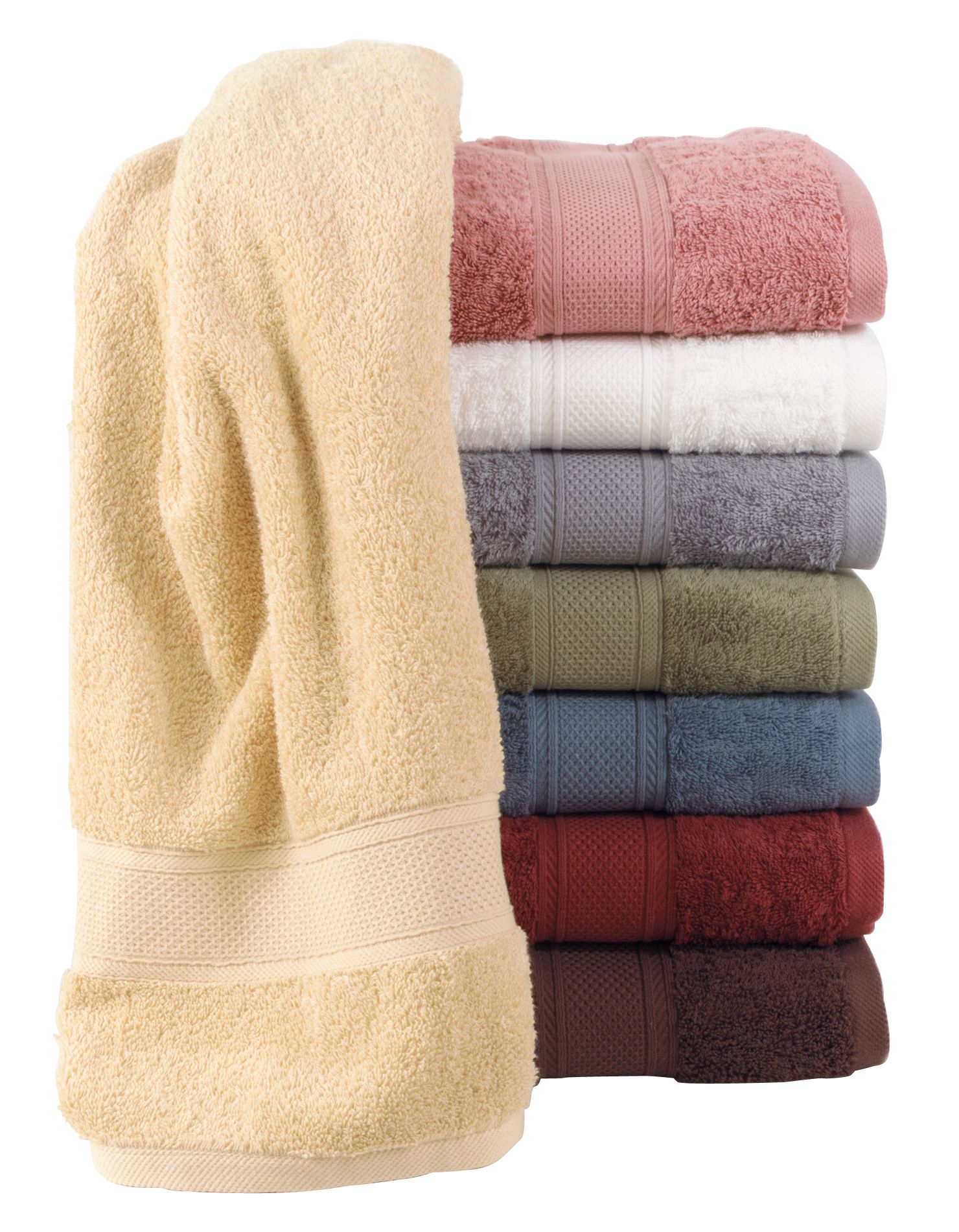 Abbey Hill Ringspun Combed Cotton Bath Towel