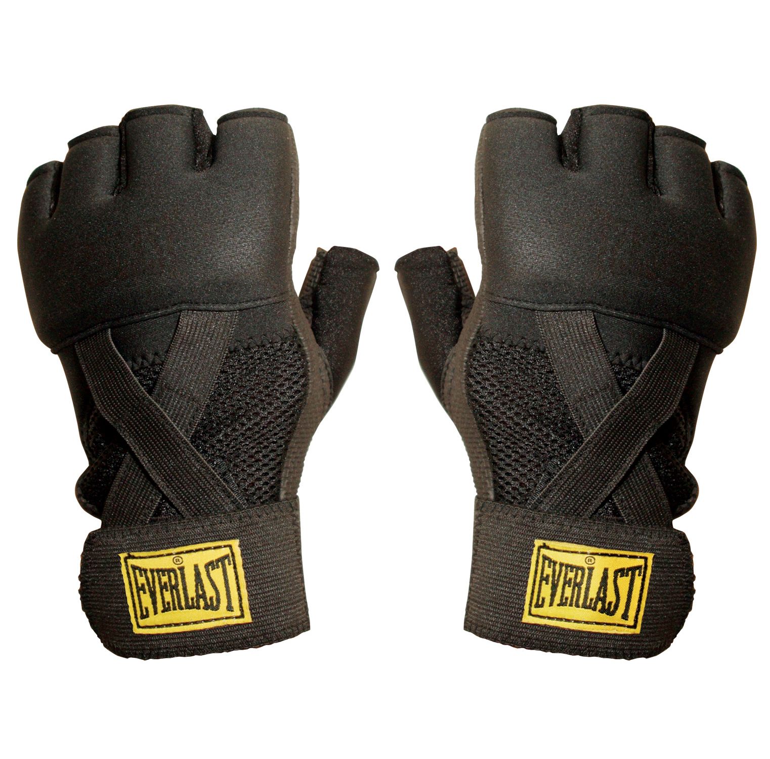 Everlast&reg; Large Ever-Gel Gloves, Black