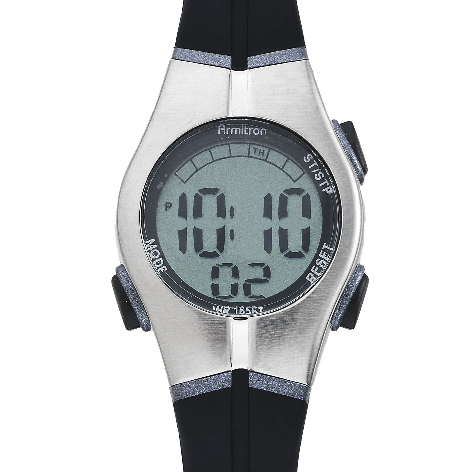 Armitron Ladies Calendar Date/Day Watch with Stop Watch and Hour Chime, Black Armitron Ladies Calendar Date/Day Watch with Stop Watch and Hour Chime, Black