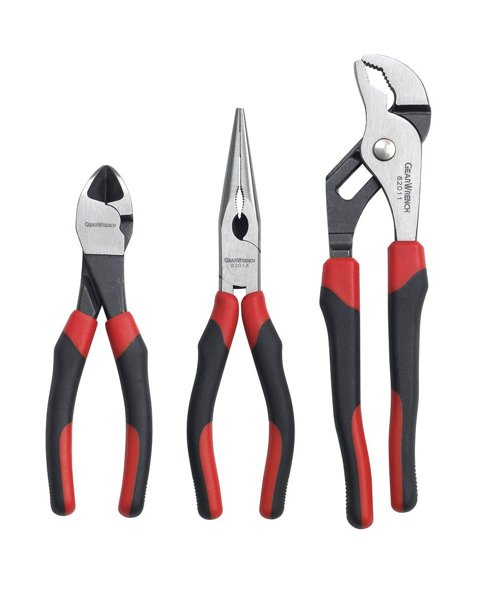 GearWrench 3 Pc. Mixed Pliers Set