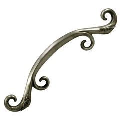Anne at Home 7103-20 Toscana Os 8 in. Pull in Satin Pewter