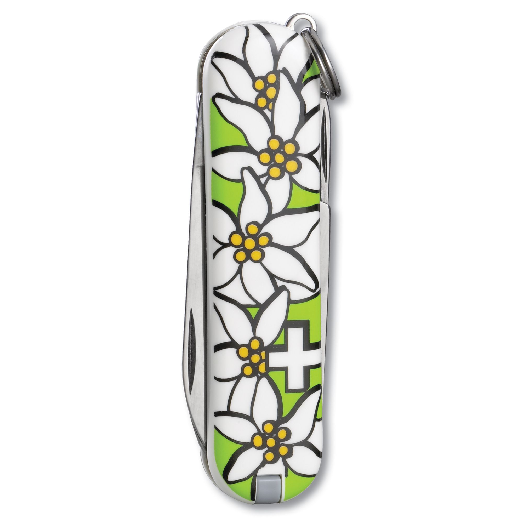Victorinox Classic Edelweiss, Lime Green Swiss Army Knife