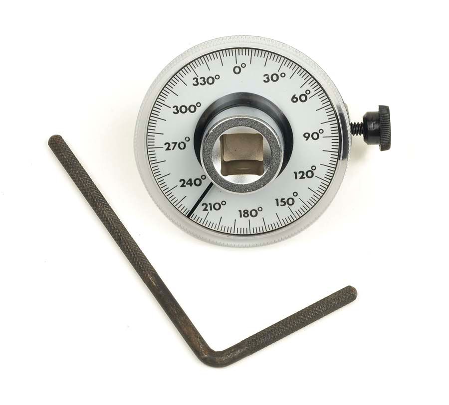 1/2" Square Socket Sets Wrench Torque Angle Gauge Scale For