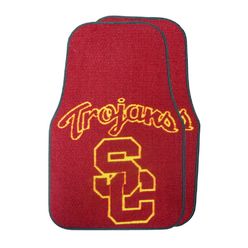 Fanmats Sports Licensing Solutions, LLC Southern California 2-pc Carpeted Car Mats 17"x27"