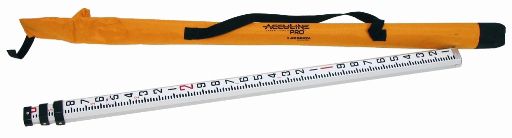 Acculine Pro 16 ft. Aluminum Grade Rod w/carrying case