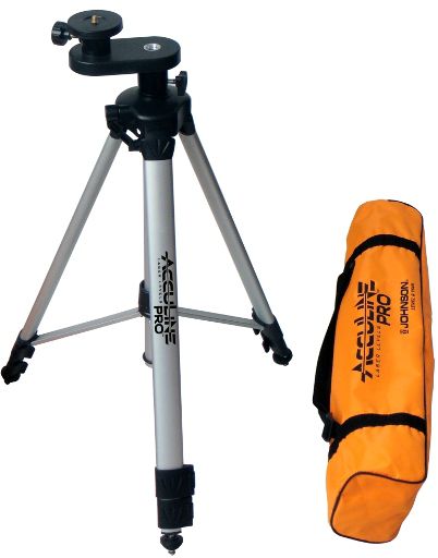 Acculine Pro Aluminum Tripod with 1/4 in.-20 Adapter