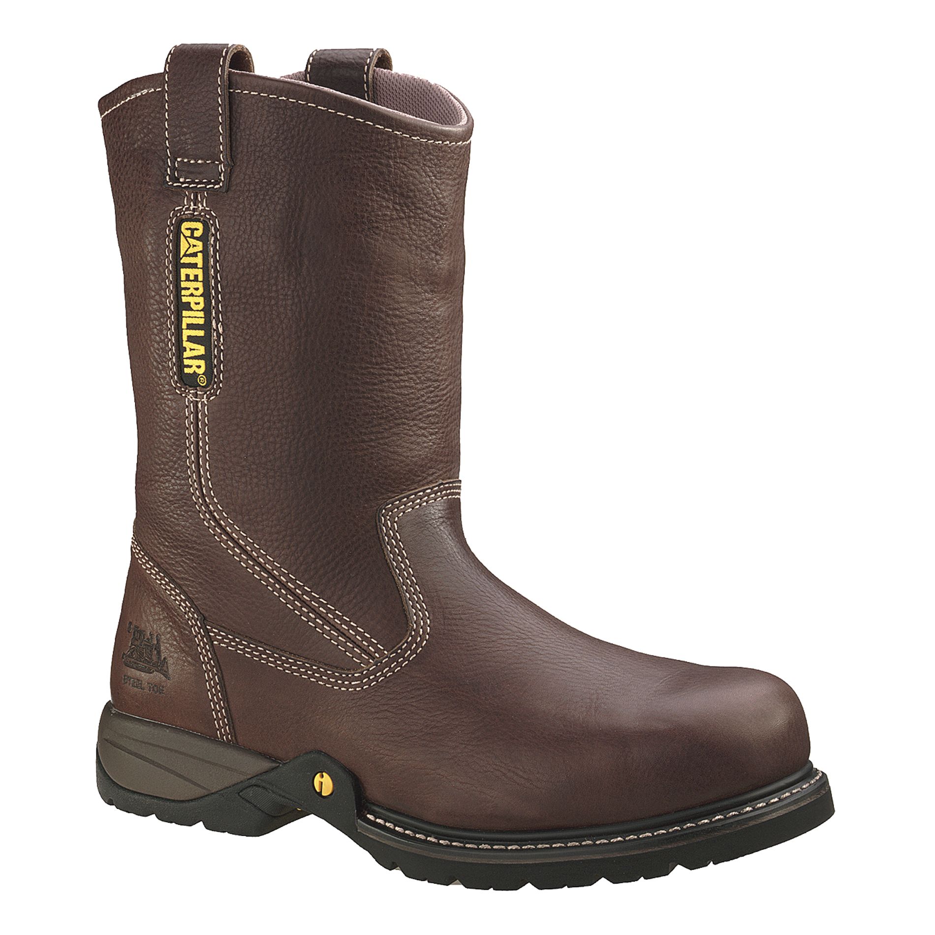 caterpillar wellington boots