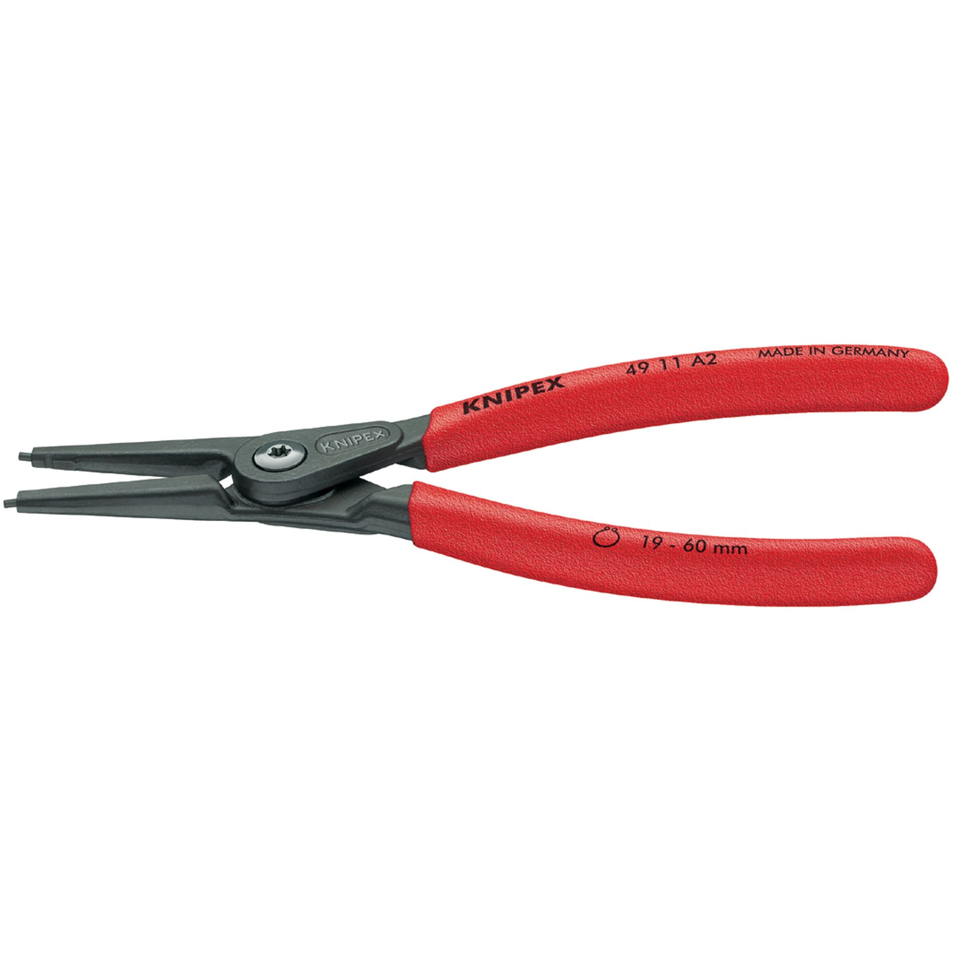 Knipex 5 1/2" Retain. Ring Pliers - External Straight