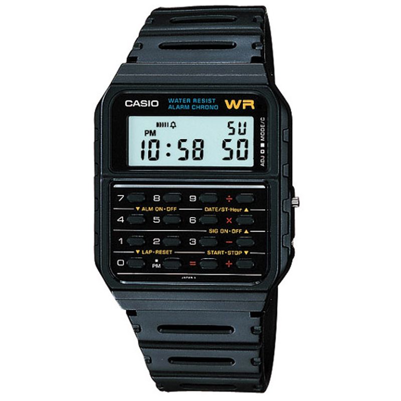 Casio Mens Black Digital Databank Watch