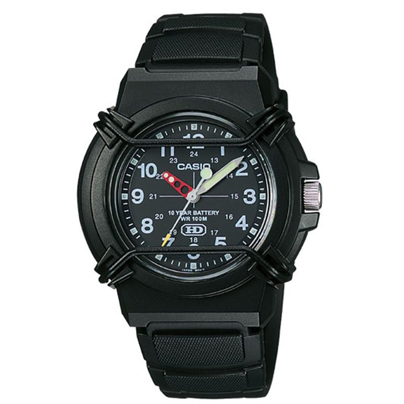 Casio Mens Classic Black Analog Watch