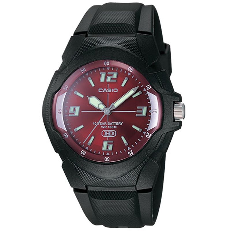 Casio Ladies Classic Red Analog Watch Casio Ladies Classic Red Analog Watch