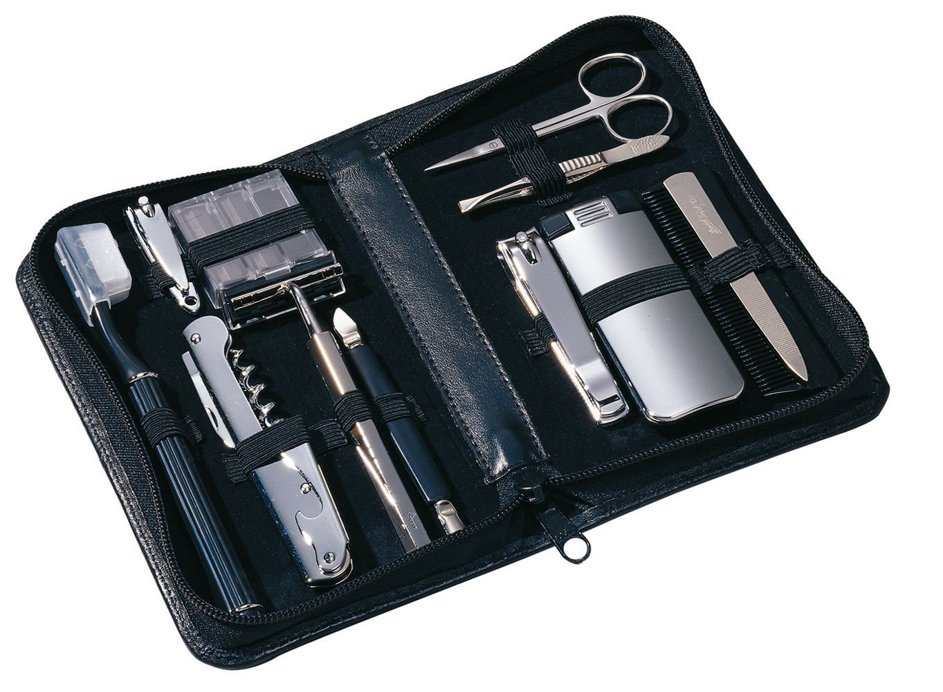 Royce Leather Travel & Groom Kit