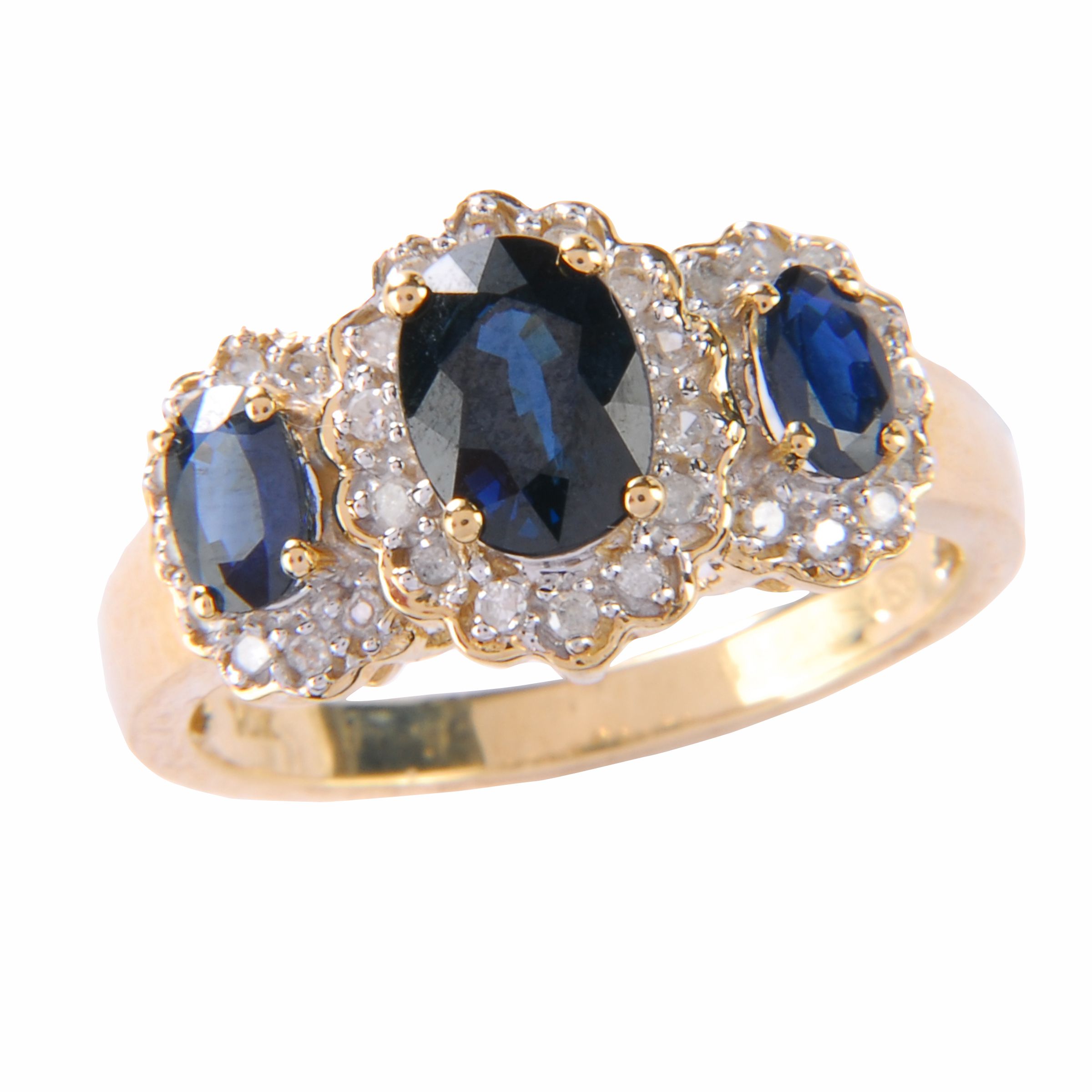 10k Sapphire ring