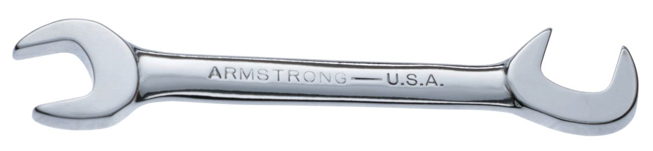 Armstrong 1/4 in. Full Polish 15&deg; and 80&deg; Minature Angle Wrench