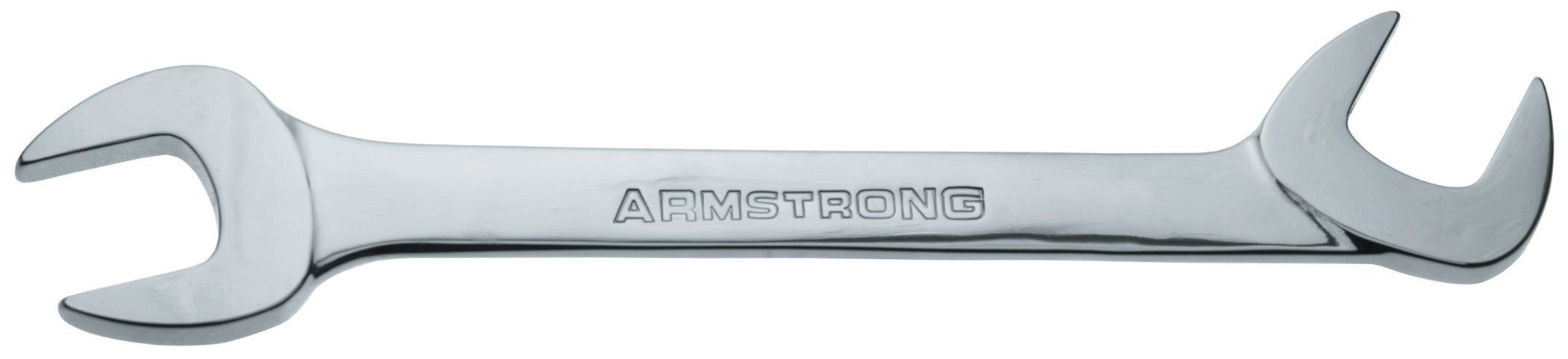 Armstrong 3/8 in. Full Polish 15&deg; and 60&deg; Open End Angle Wrench