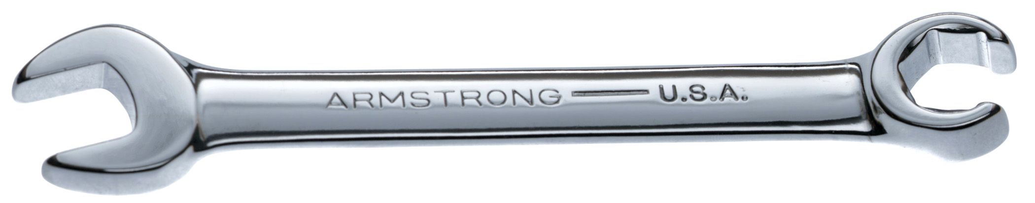 Armstrong 7/16 in. 6 pt. Full Polish Combination Flare Nut Wrench