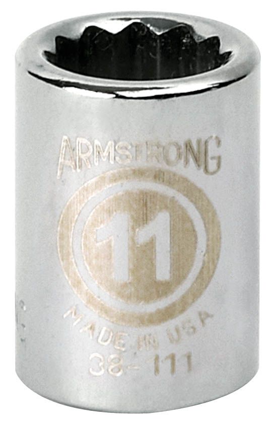 Armstrong Tools 23 mm socket, 12 pt. STD, 3/8 in. drive