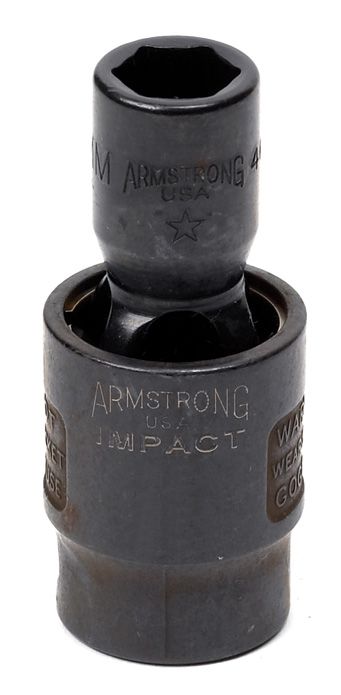 Armstrong 14 mm 6 pt 3/8 in. dr. Universal Impact Socket
