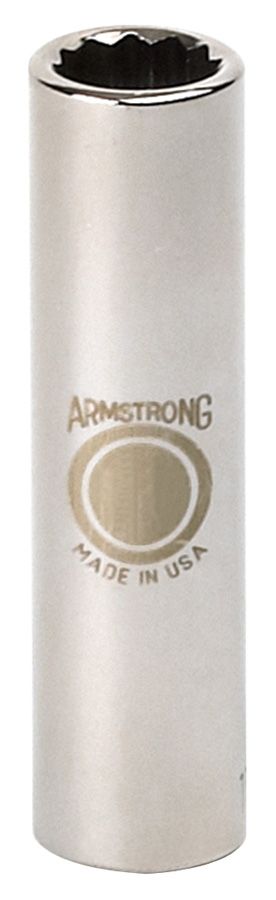 Armstrong Tools 20 mm socket, 12 pt. Deep, 3/8 in. drive