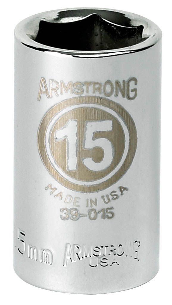 Armstrong 28 mm socket, 6 pt. 1/2 in. drive