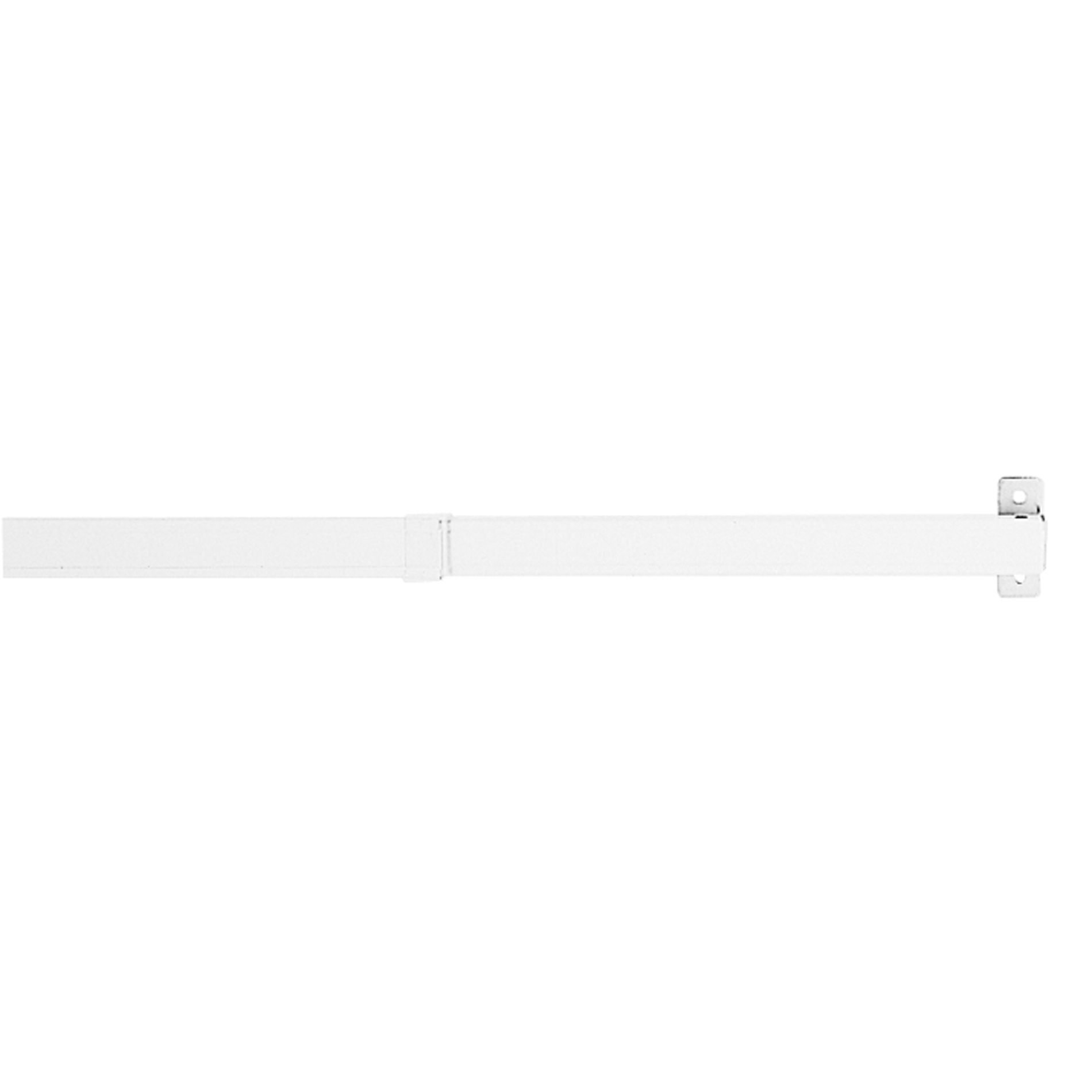 Flat Sash Drapery Rod Adjustable 1828 Inches