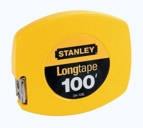 Stanley 100' x 3/8 in. Steel Tape Closed Case