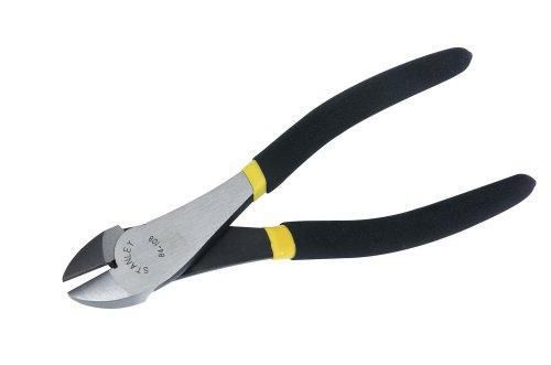 Stanley 5 in. Diagonal Cutting Pliers -Chrome Nickel Steel -Double Dipped Grips