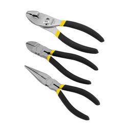 Stanley Bostitch BOS84114 Stanley Bostitch Three-Piece Pliers Set  Forged Stainless Steel  ST - BOS84114