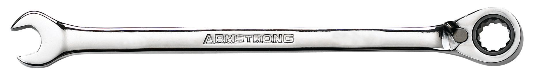 Armstrong 11 mm Reversible Ratcheting Wrench Full Polish