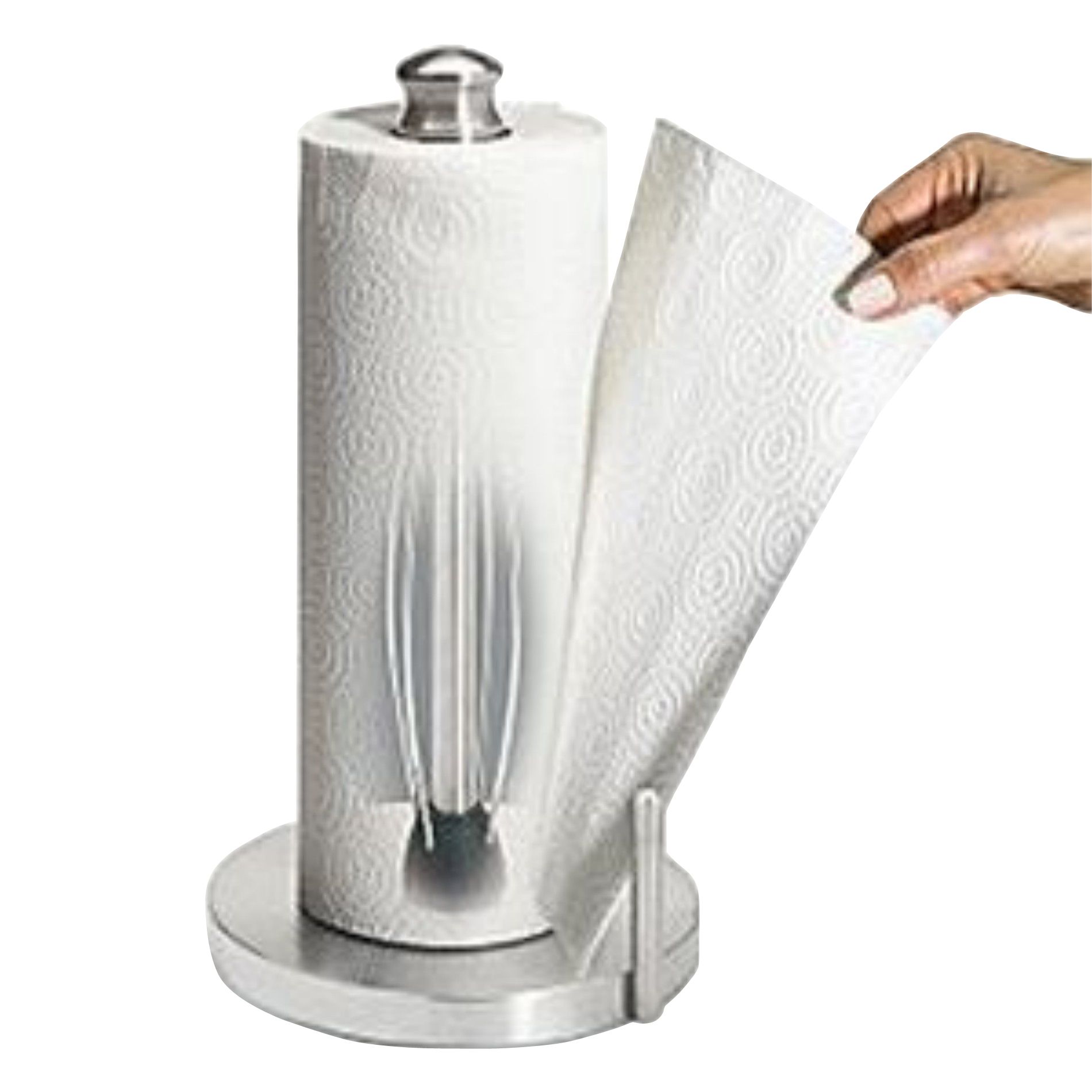Kamenstein Brushed Stainless Steel Paper Towel Holder