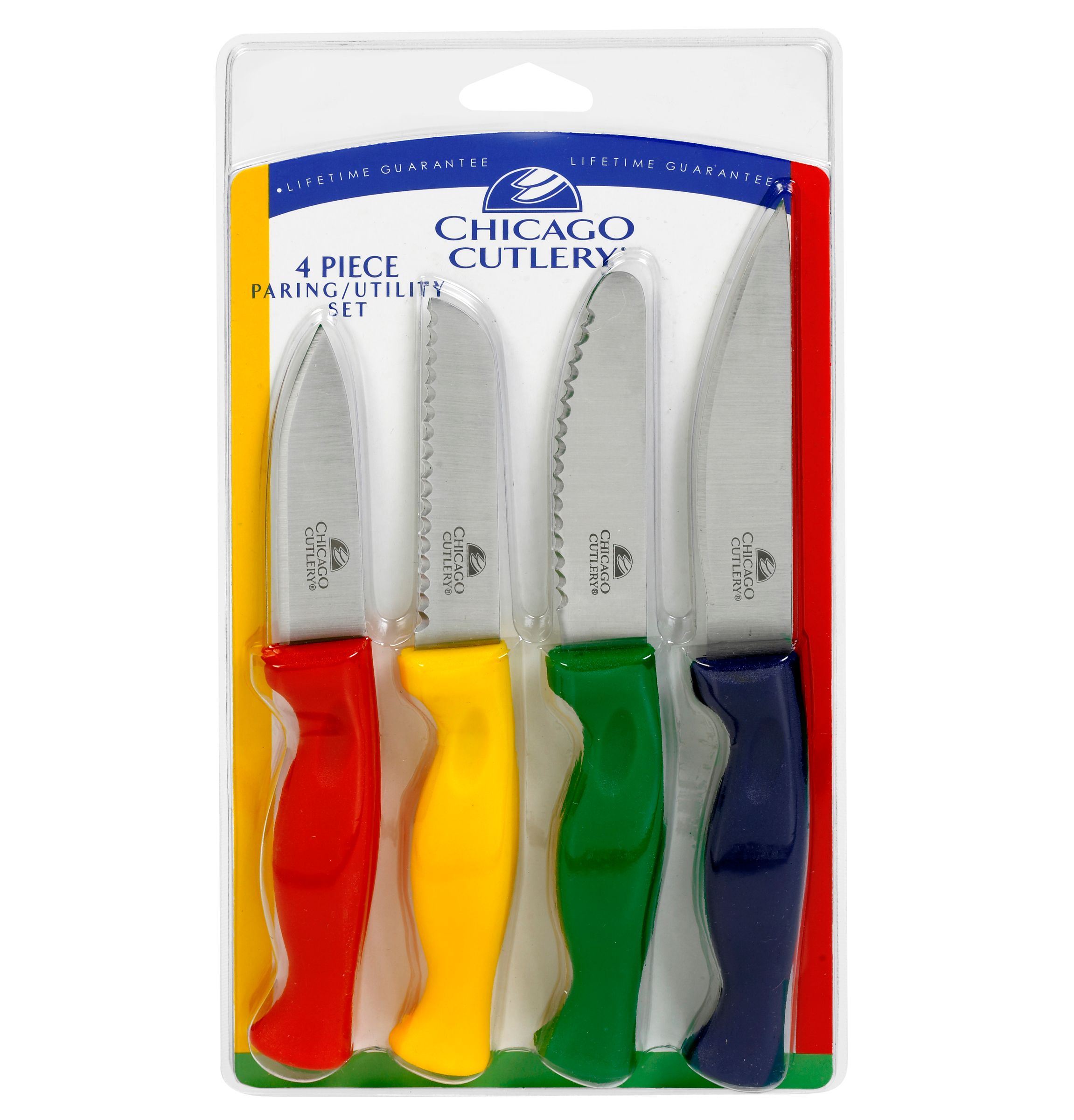 Chicago Cutlery 4 pc. Paring Knife Set
