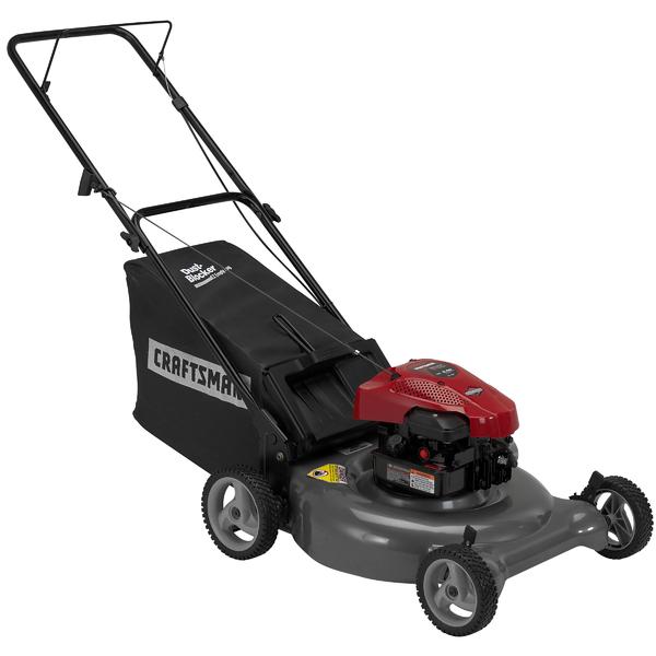 Craftsman 38819 5 5 Hp 21 Briggs Stratton 2 N 1 Deck Rear Bag Push Lawn Mower American Freight Formerly Sears Outlet