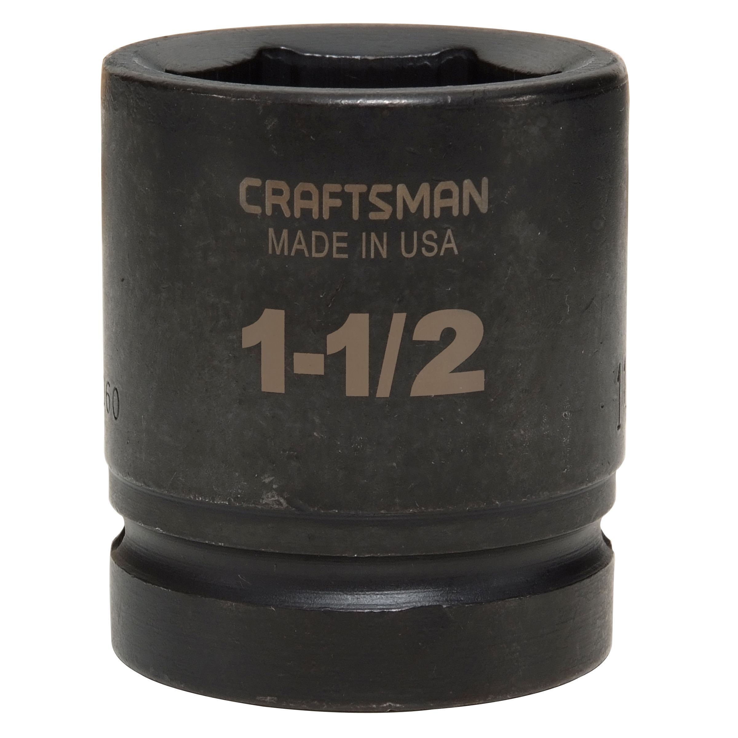 Craftsman Professional Use 1-1/2 in. Easy-To-Read Impact Socket, 6 pt. Standard 1 in. Drive