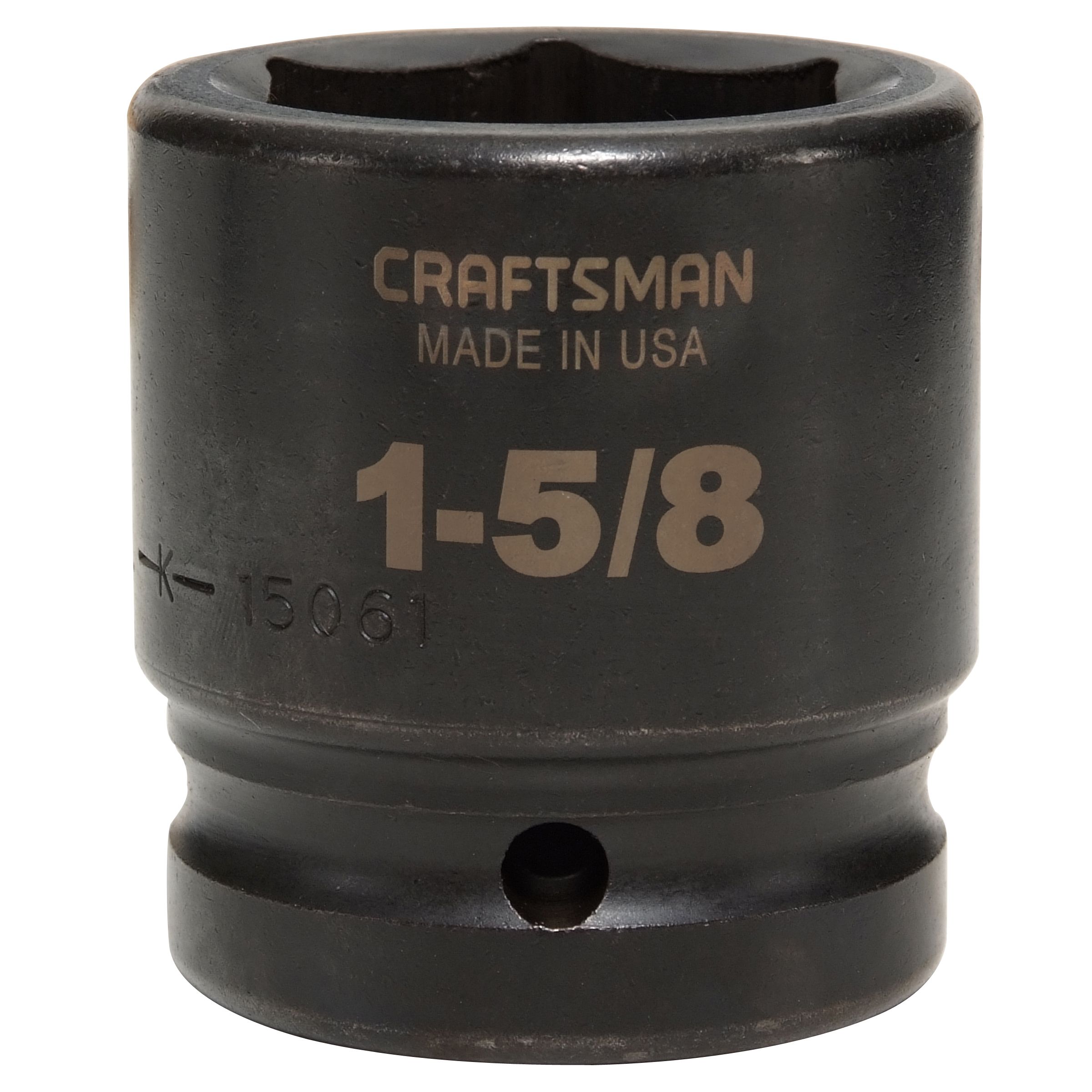 Craftsman 1-5/8 in. Easy-To-Read Impact Socket, 6 pt. Standard 1 in. Drive