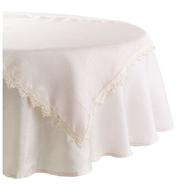 Essential Home Ivory 2-Piece 70in Round Tablecloth Set at Sears.com