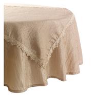 Essential Home Gold 2-Piece 70in Round Tablecloth Set at Sears.com