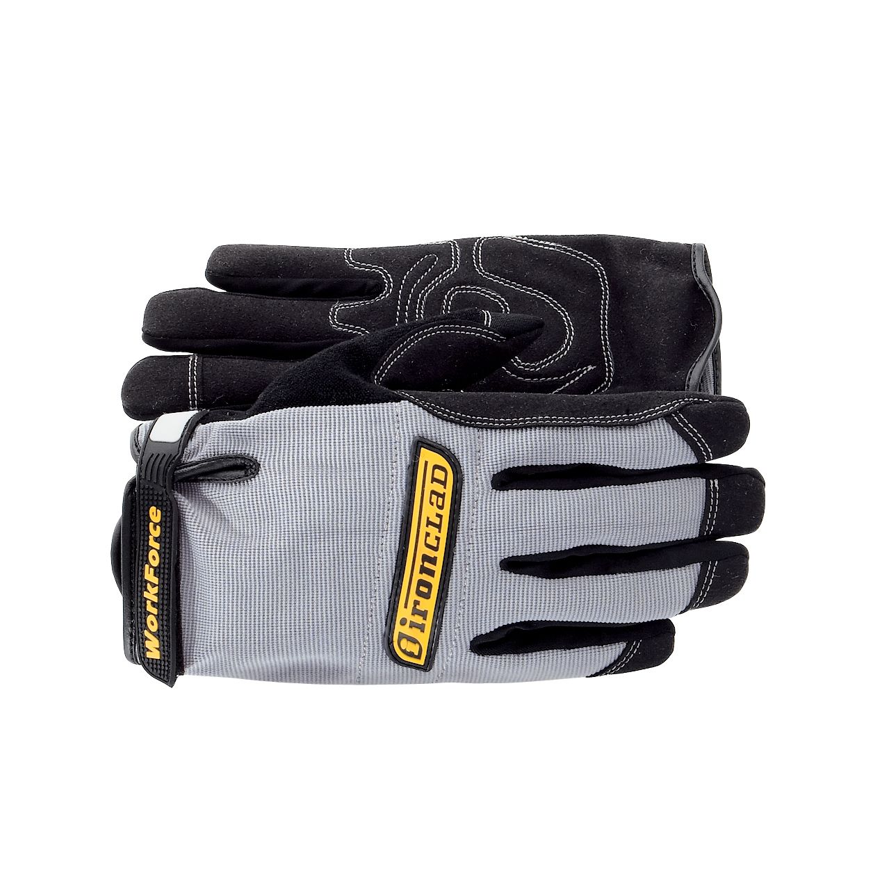 Ironclad WorkForce Utility Gloves, Gray/Black- Small