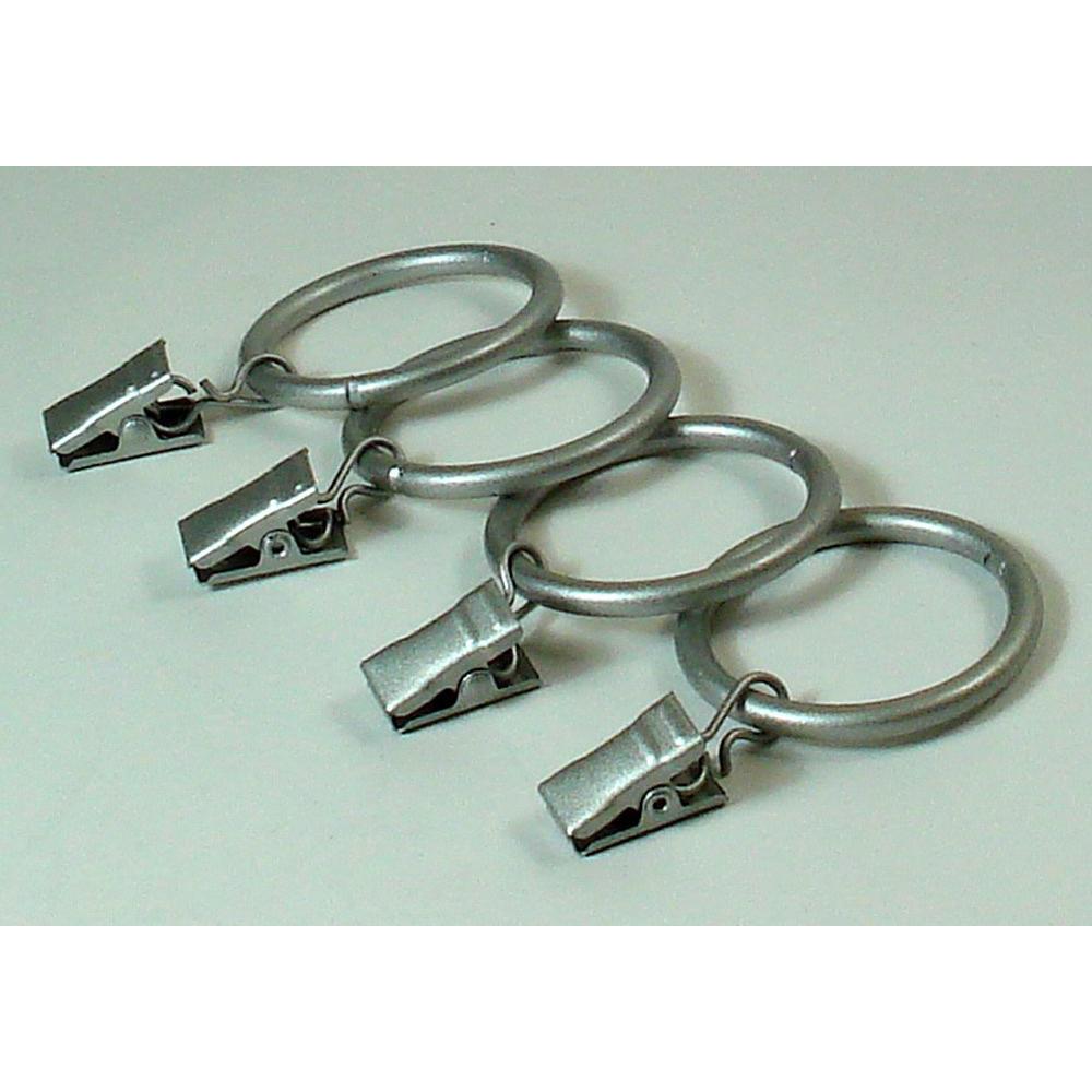 BCL 125CLPW, Clip Rings for 1-1/4 in. Diameter Rod, 14 pack, Antique Pewter Finish