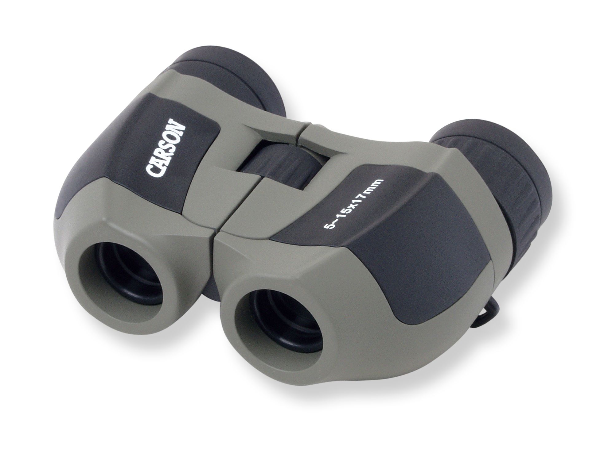 Carson MiniZoom 5-15x magnification 17mm lens Compact Zoom Binocular (MZ-517)