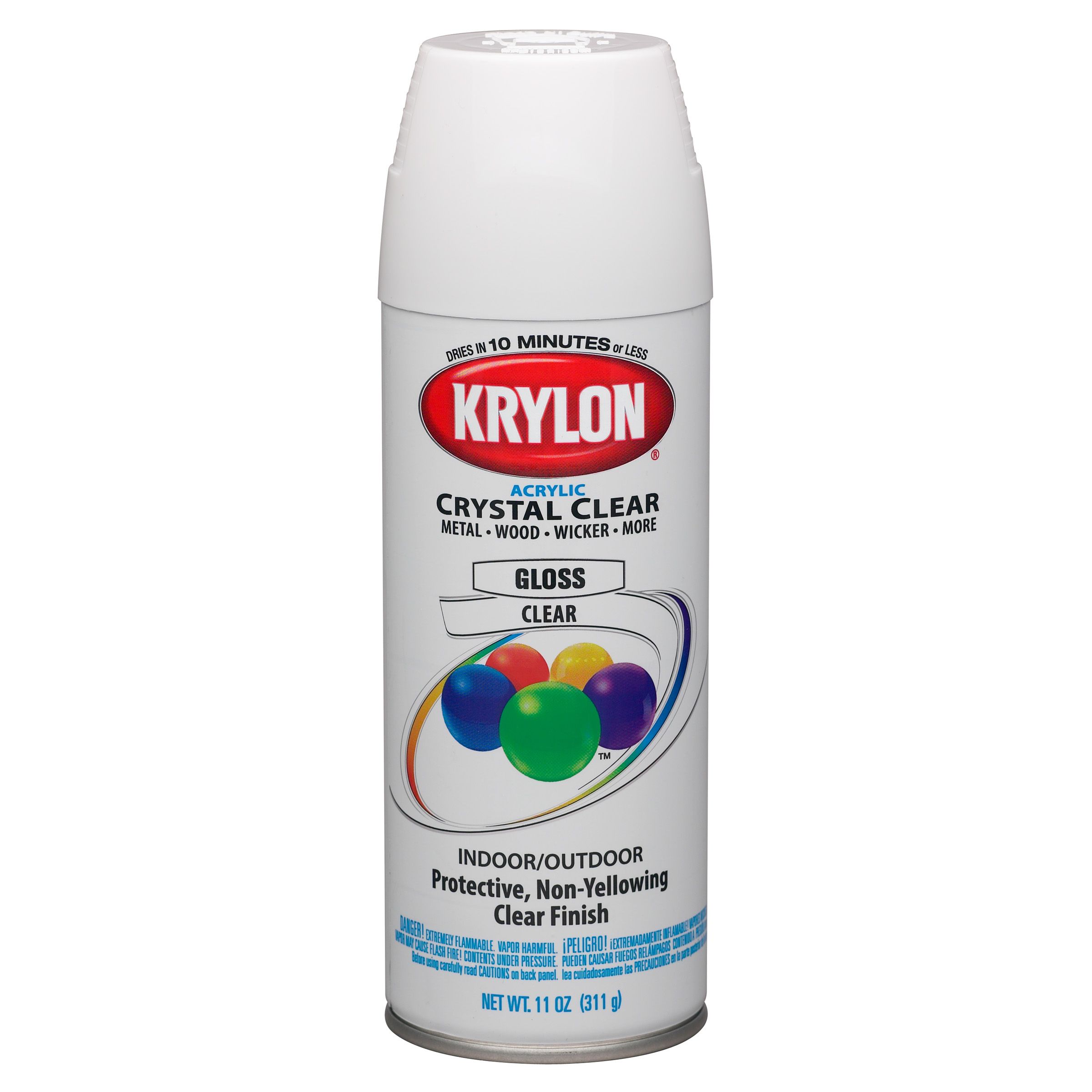 Krylon Acrylic Crystal Clear High Gloss Spray