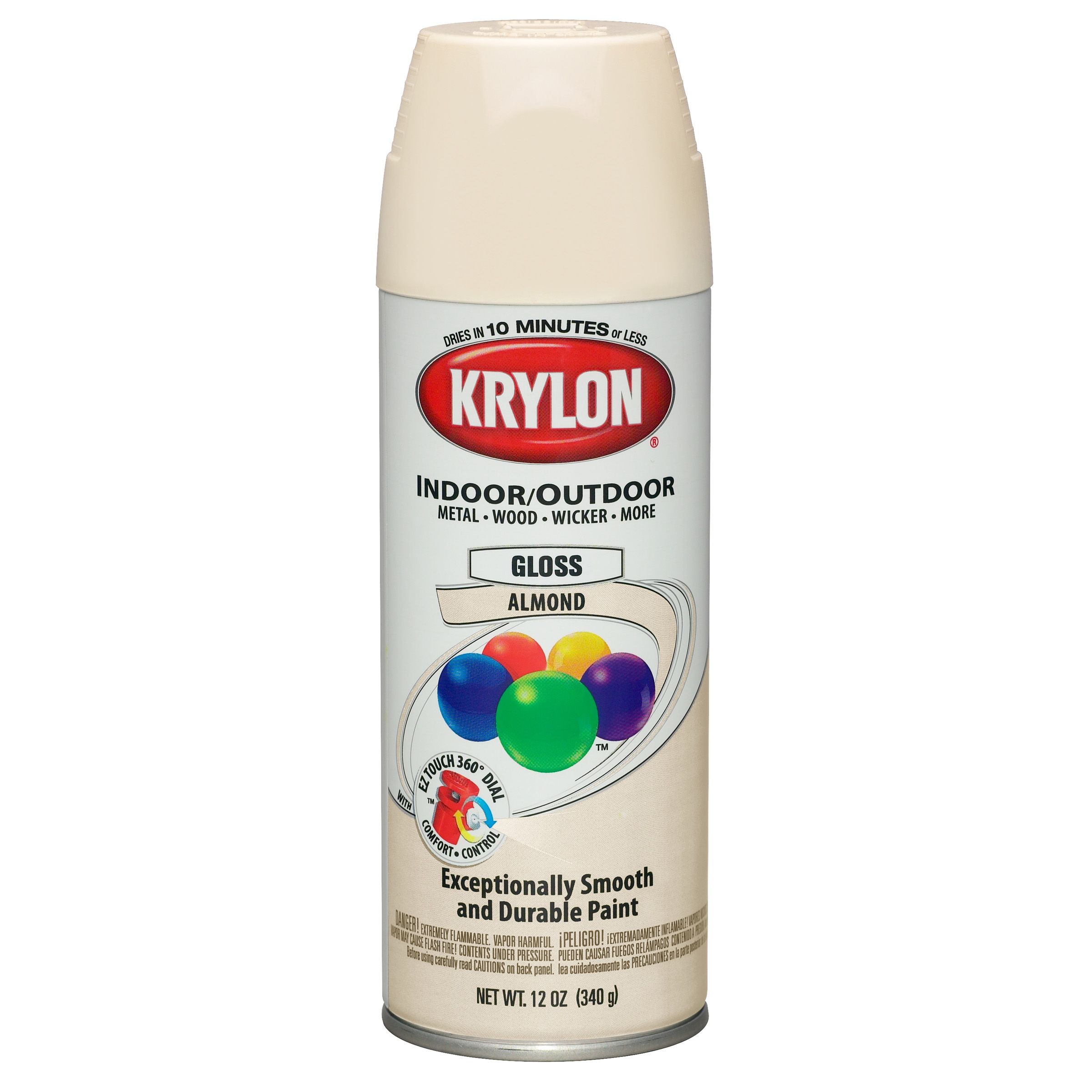 Krylon Indoor-Outdoor - Gloss Almond