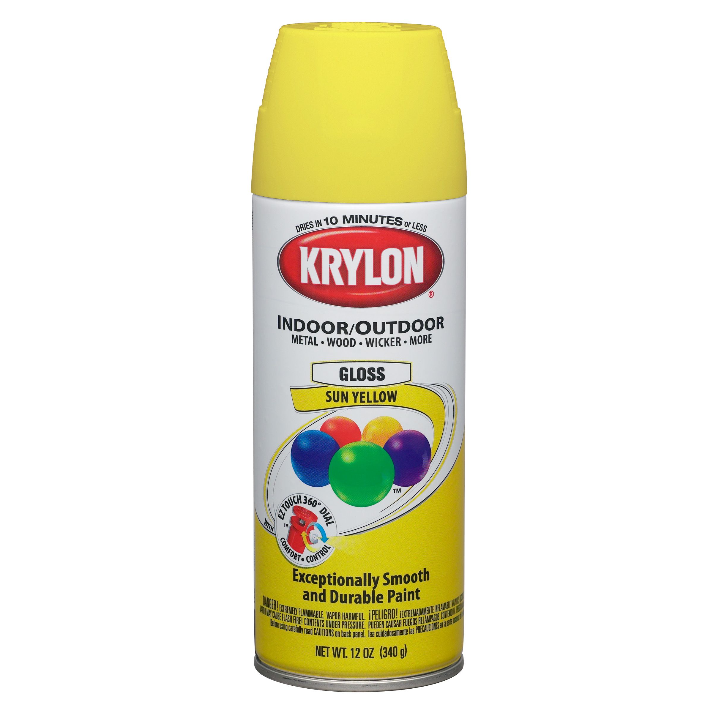 Krylon Sun Yellow-Paint Spray