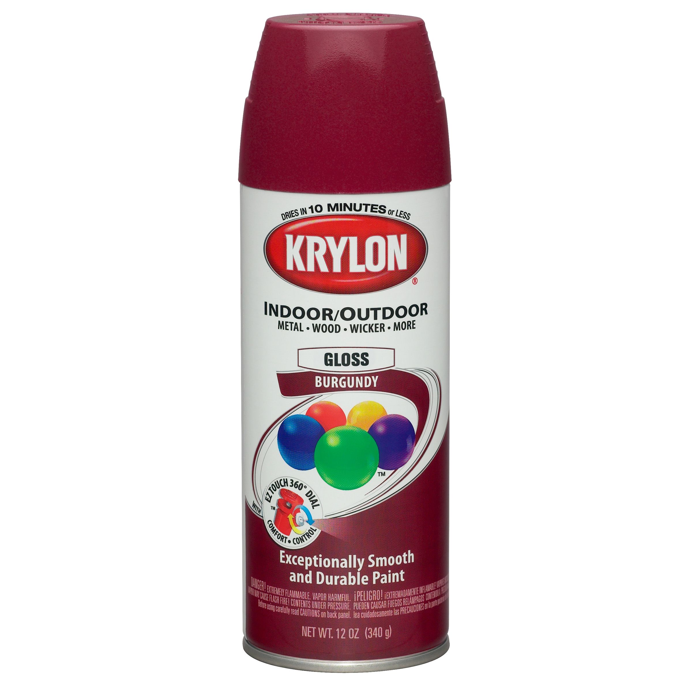 Krylon IndoorOutdoor Gloss Burgundy
