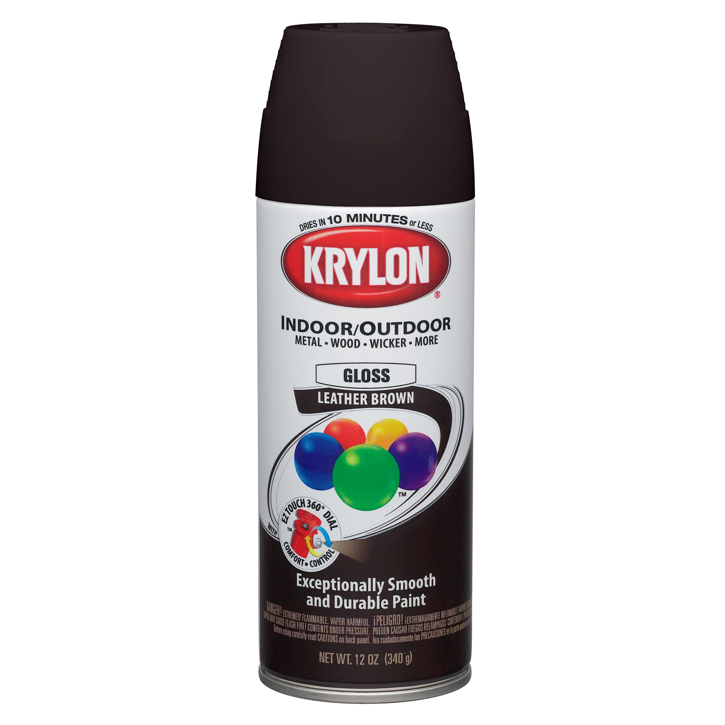 Krylon Lthr Brown-Paint Spray