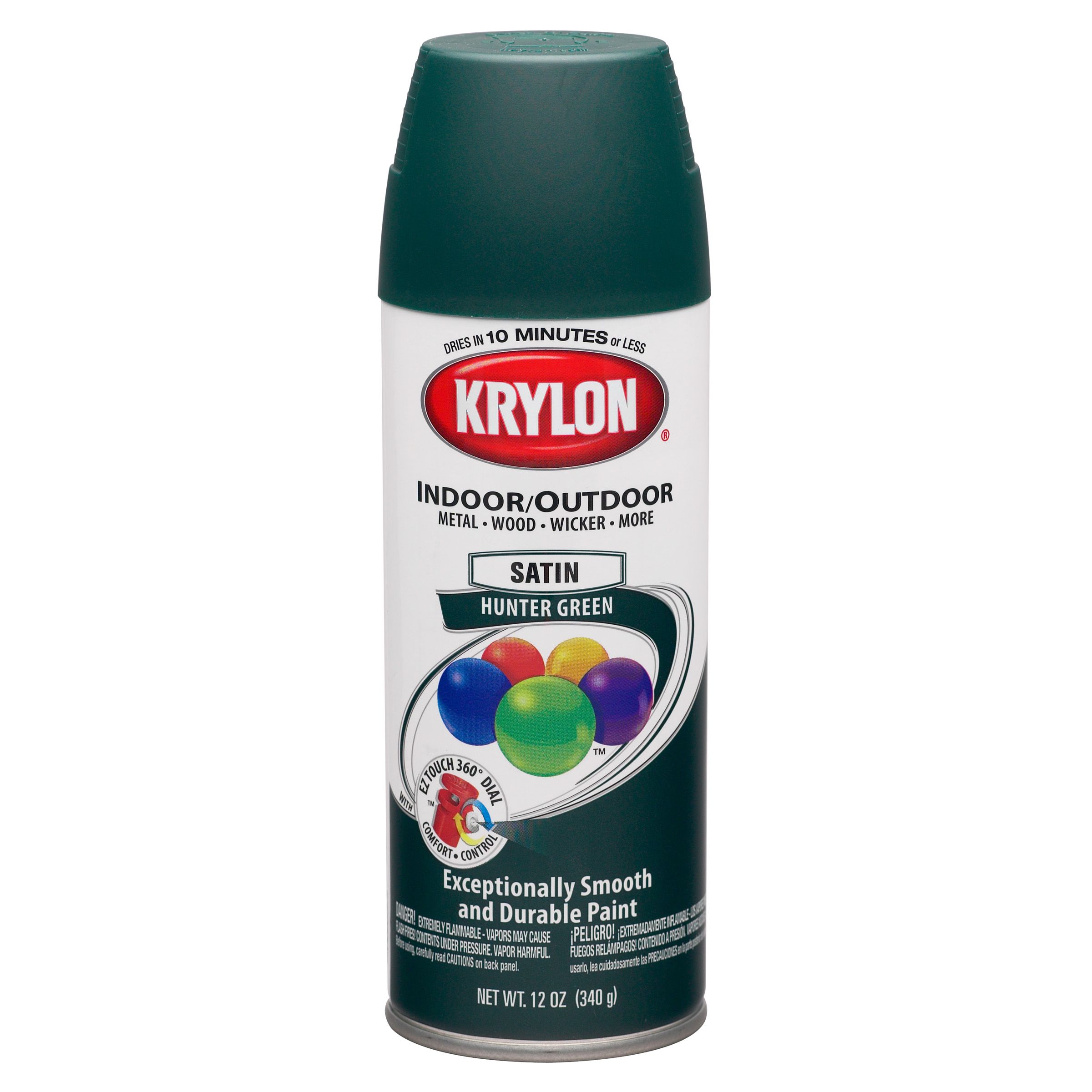 Krylon IndoorOutdoor Satin Hunter Green