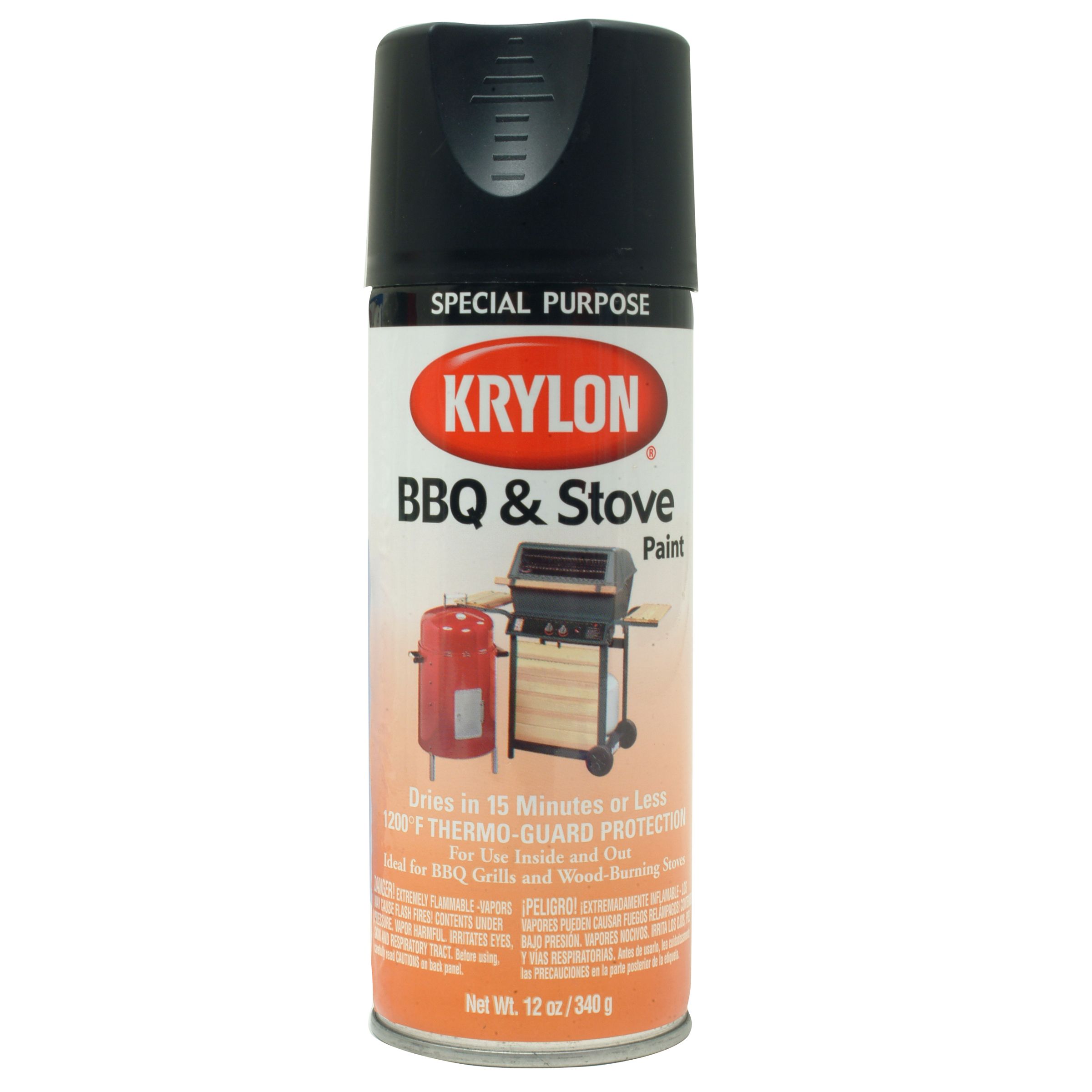 Krylon BBQ & Stove Paints Black