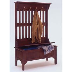 Home Styles Mini Hall Tree Storage Bench