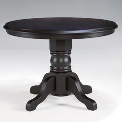 Home Styles Classic Black 42" Round Pedestal Dining Table by Home Styles
