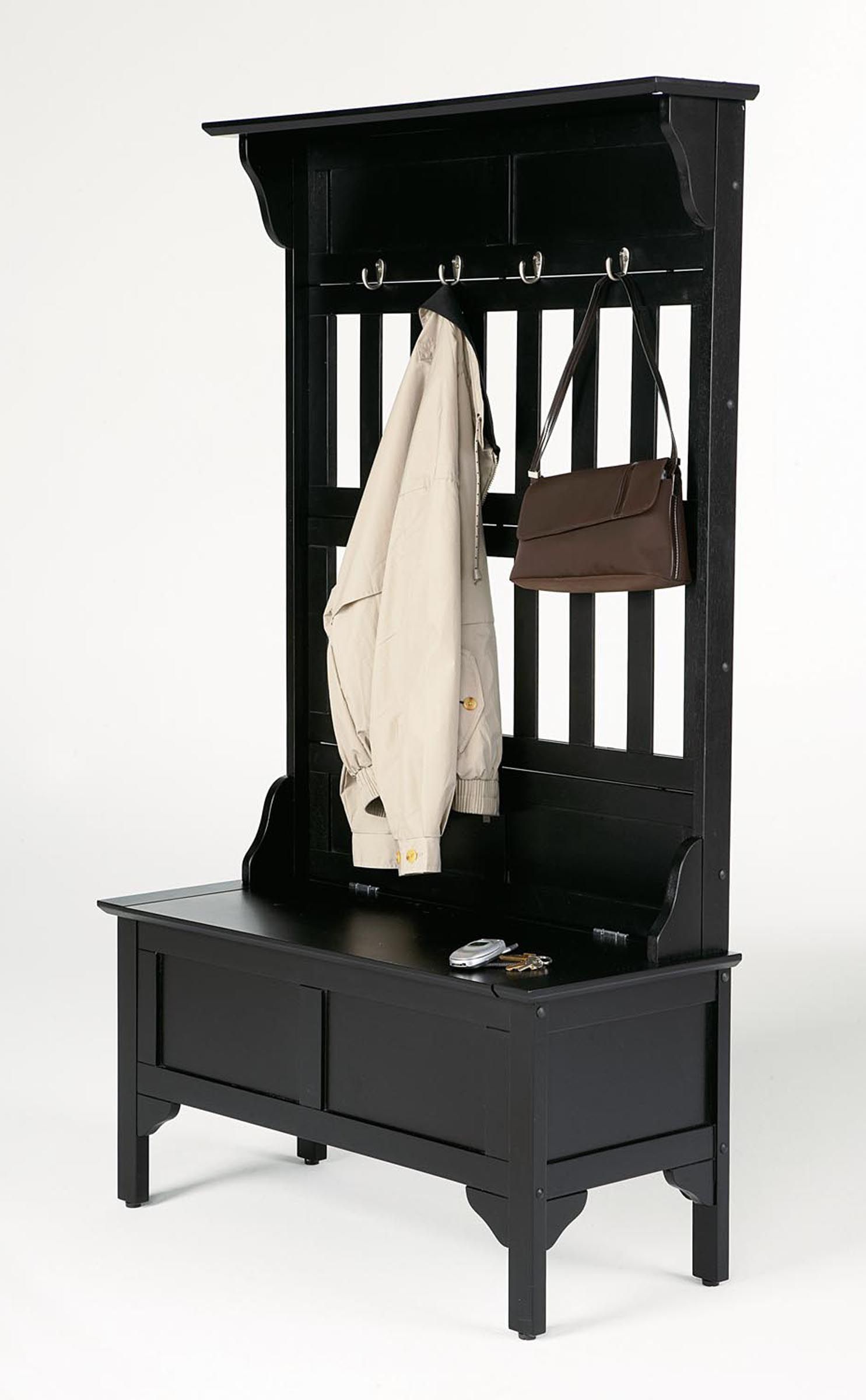 Home Styles Mini Hall Tree Storage Bench