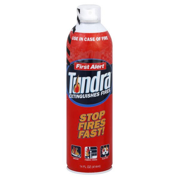 First Alert Tundra Fire Extinguisher, 14 oz (414 ml)